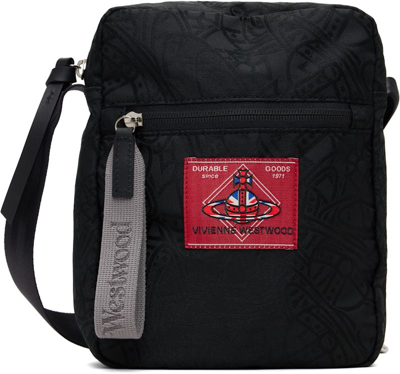 Black Luke Crossbody Bag 261314M170014