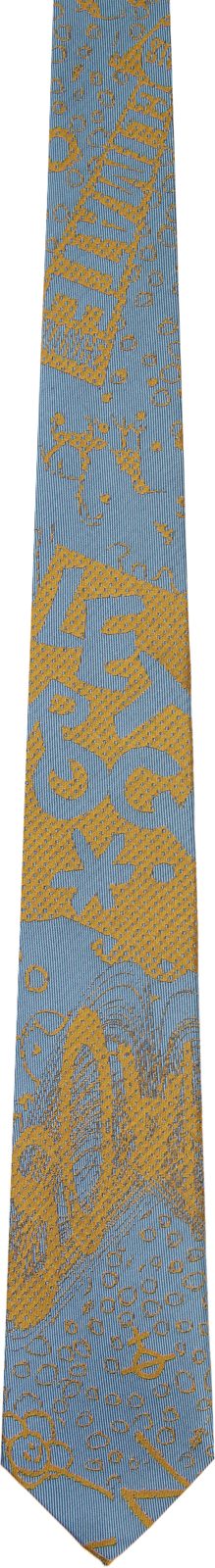 Blue 7cm Rock Tie 261314M158024