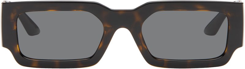 Brown Greca Sunglasses 262404F005019