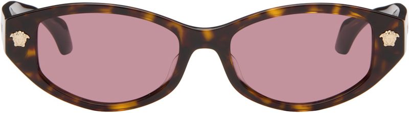 Brown Medusa Sunglasses 262404F005009