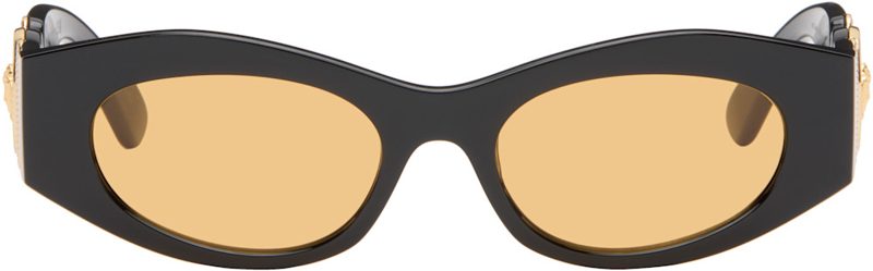 Black Medusa Biggie Cat-Eye Sunglasses 262404F005022