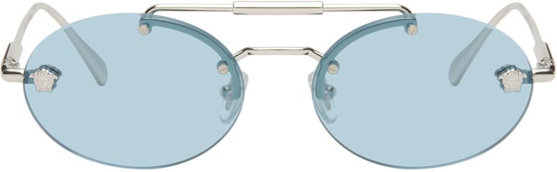 Silver Medusa Sunglasses 262404M134025