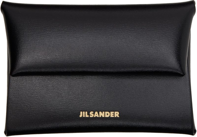 Black Folded Coin Pouch 262249F038003