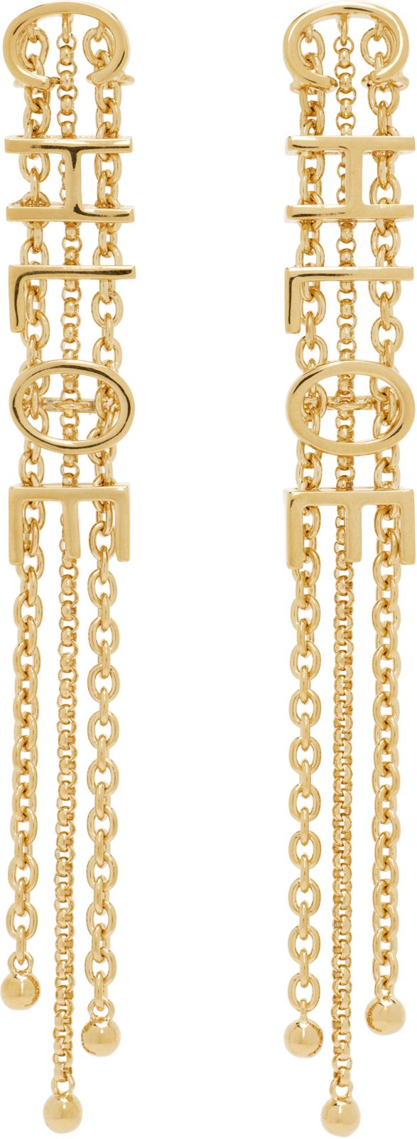 Chloe Logo Earrings 262338F022000