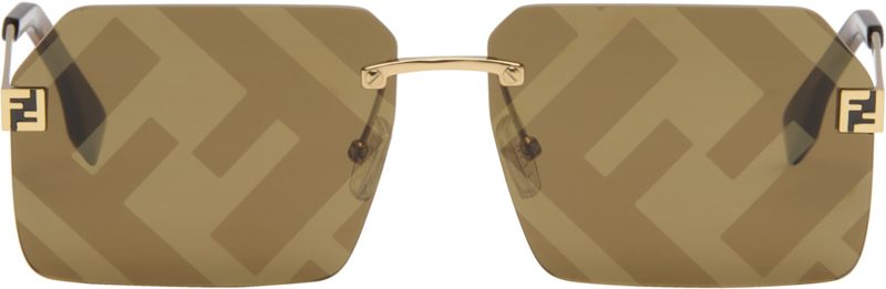 Gold [펜디] Sky Sunglasses 262693F005032
