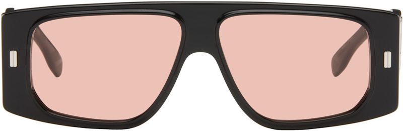 Black FF Squared Sunglasses 262693F005004