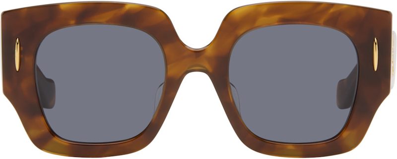 Brown Anagram Sunglasses 262677F005035