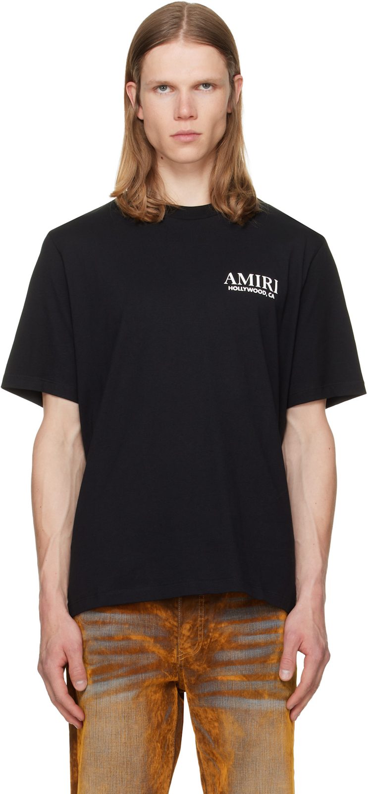 Black Bones Stacked T-shirt 262886M213024