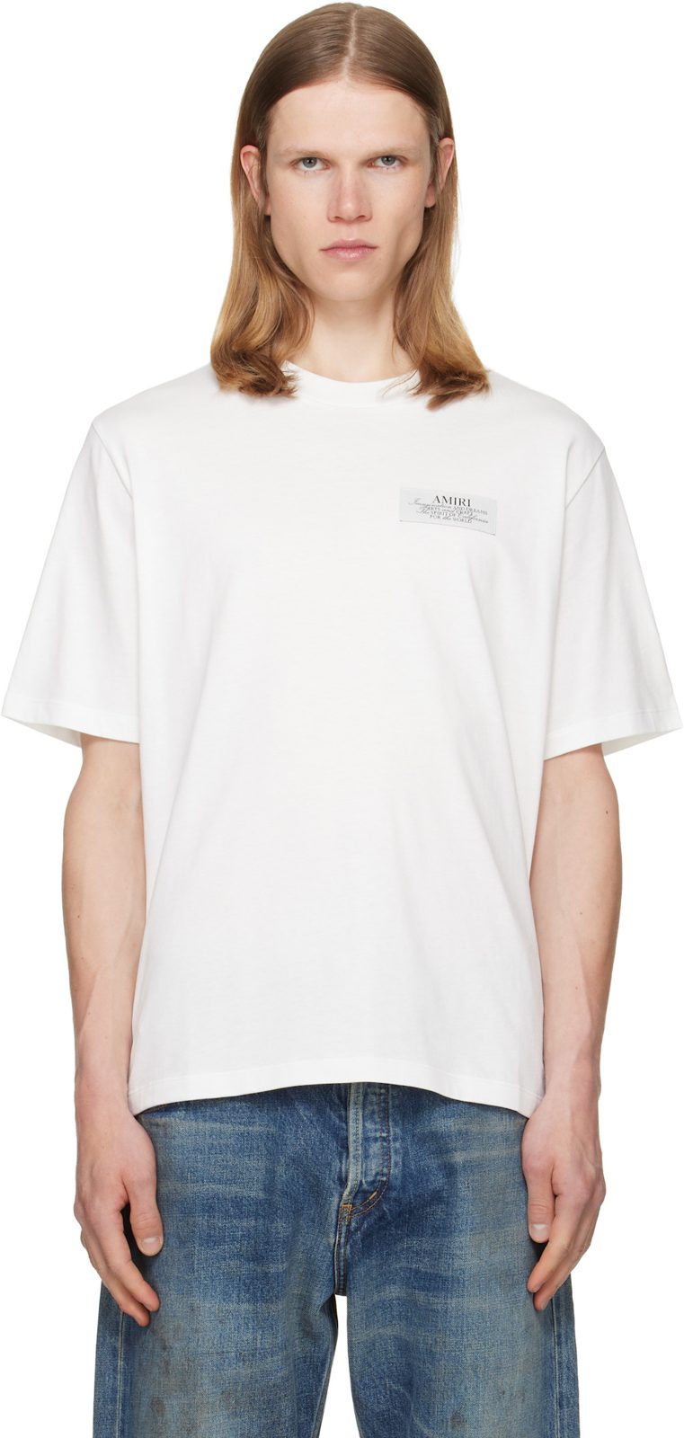 White [아미리] Spirit T-shirt 262886M213021