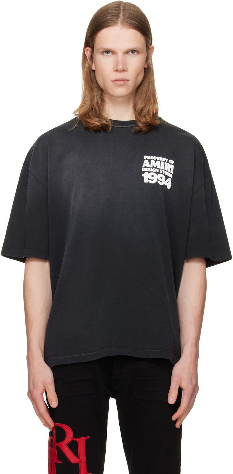 Black [아미리] 1994 Skate T-shirt 262886M213003