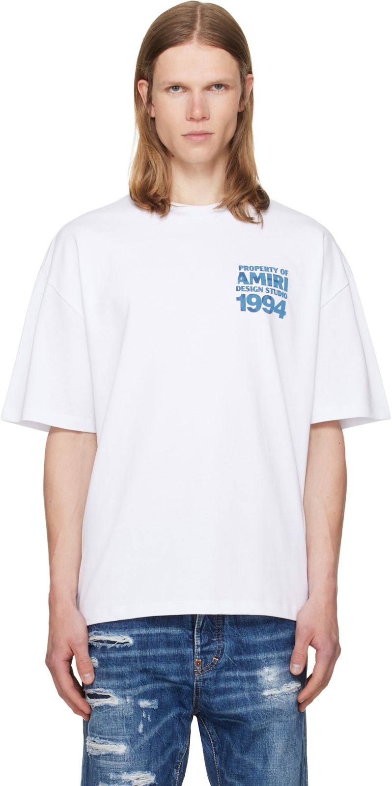 White [아미리] 1994 Skate T-shirt 262886M213002