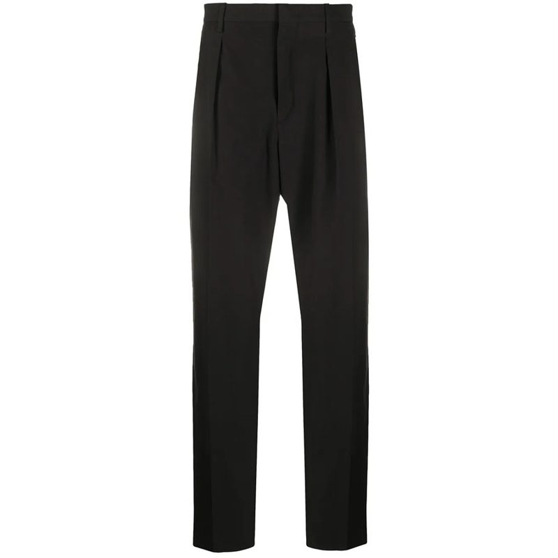 Garavani Garavani Pleated Detail Trousers_Black