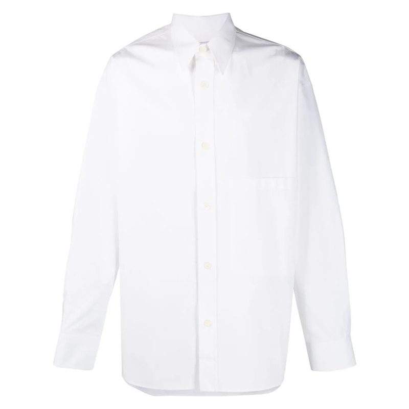 Garavani Garavani Chest-Pocket Cotton Shirt_White