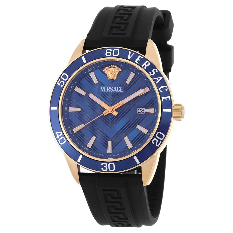 Greca Urban Quartz Blue Dial Mens Watch VEYCA0224