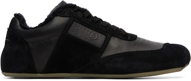 Black Anatomic Sneakers 262188M237005