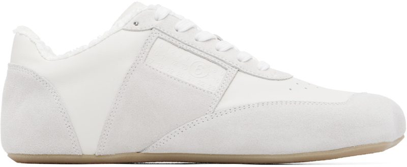 White Anatomic Sneakers 262188M237006