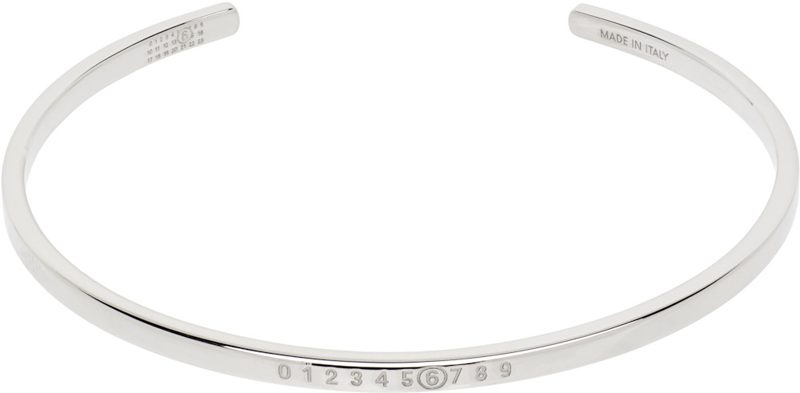 Numeric Minimal Signature Cuff Bracelet 262188M142005