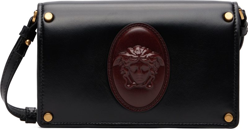Black Lou Nappa Mini Bag 262404F048002