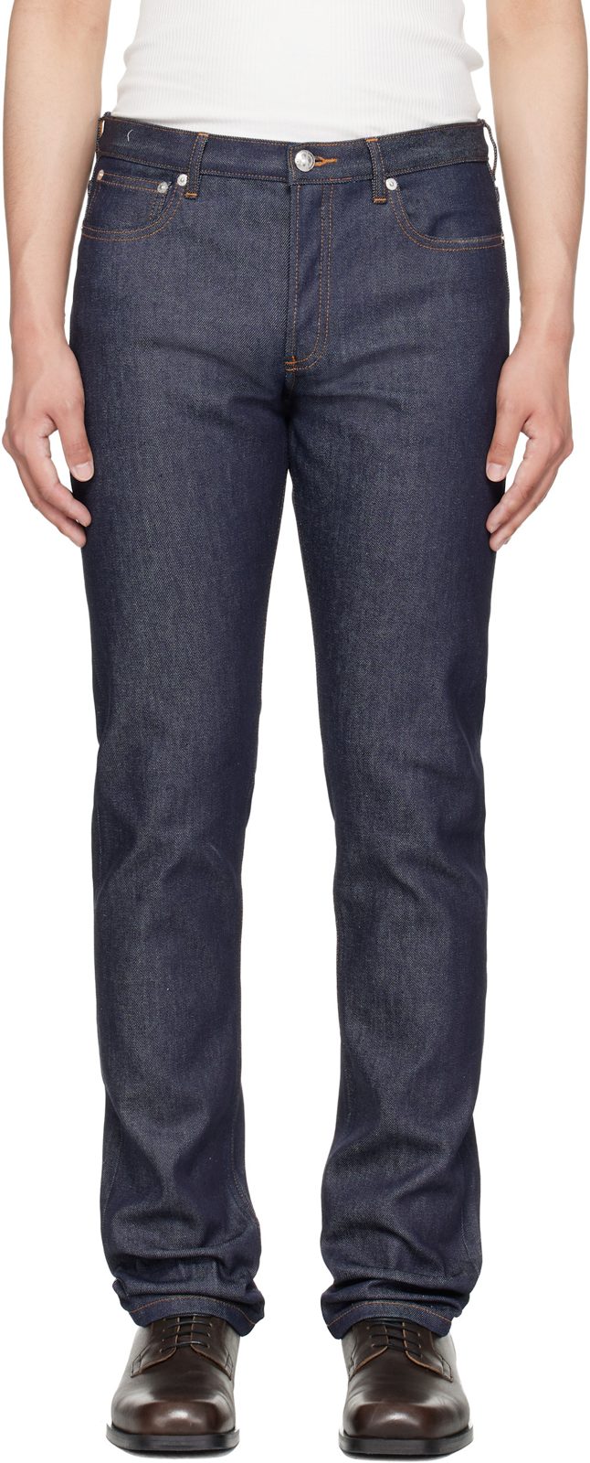 Indigo Petit Standard Jeans 262252M186002