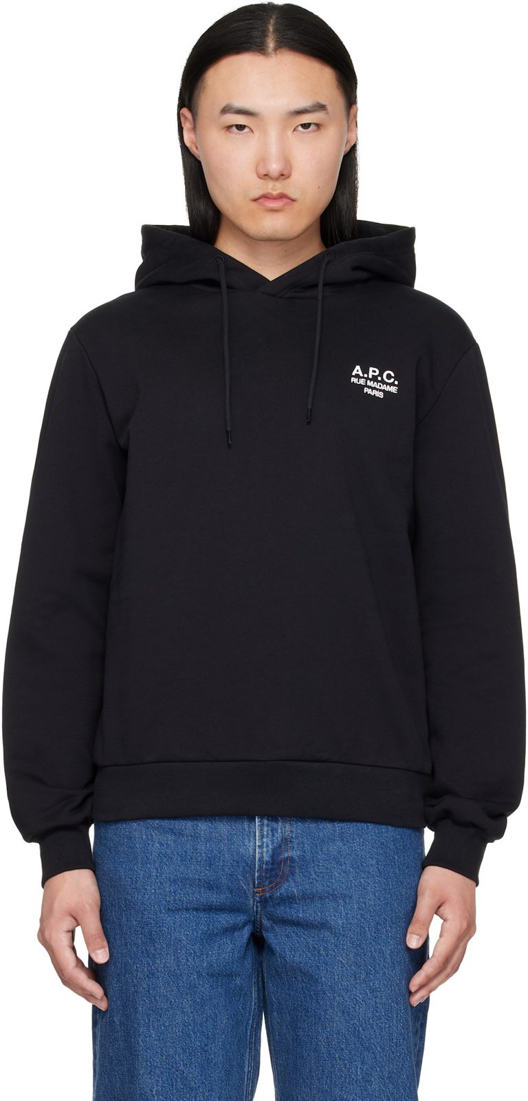 Black Standard Rue Madame Hoodie 262252M202001