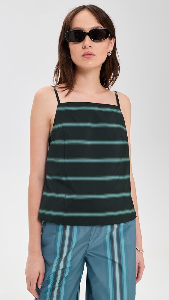 STAUD Maisie Top_Venice Stripe