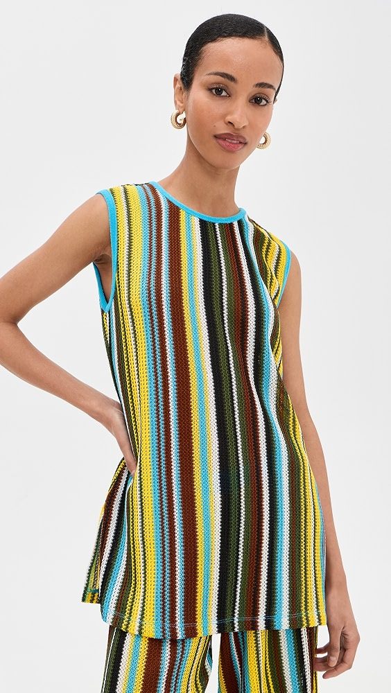 STAUD Valley Top_Skate Stripe