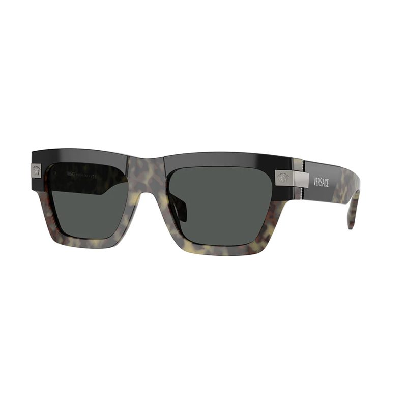 Dark Grey Rectangular Mens Sunglasses VE4464 545687 55