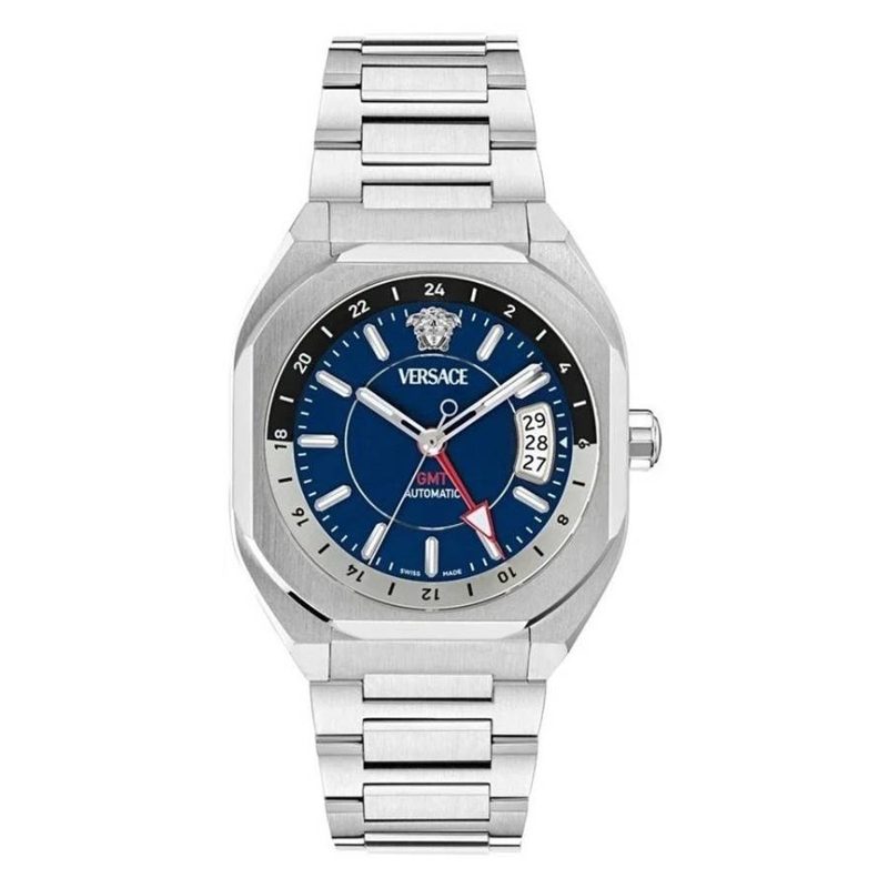 V-Contempo GMT Automatic Blue Dial Mens Watch VE0I00225