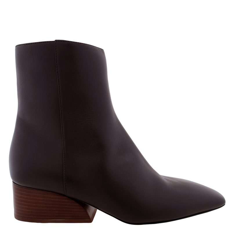 Glenda Leather Boots In Ebano_Ebano