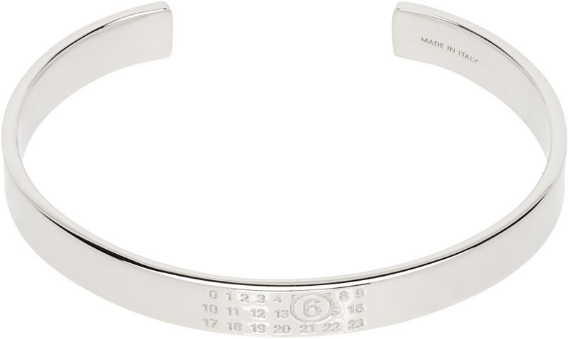 Numeric Minimal Signature Cuff Bracelet 262188M142007