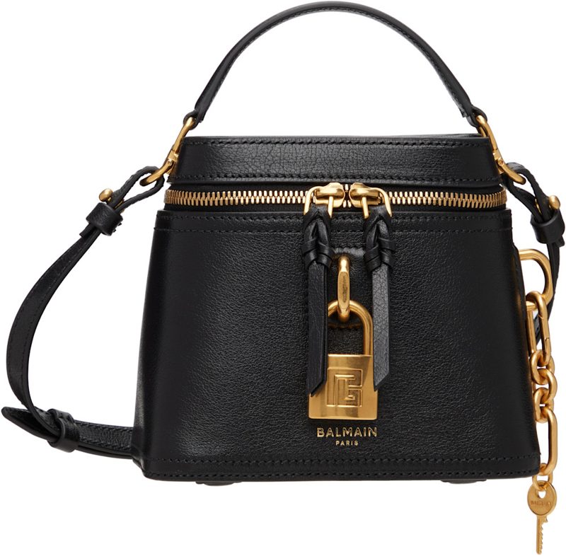 Black Pulse Vanity Leather Bag 262251F046002