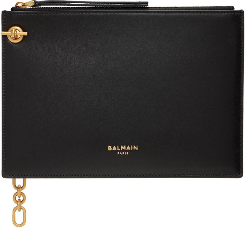 Black Pulse Zipped Pouch 262251F045002