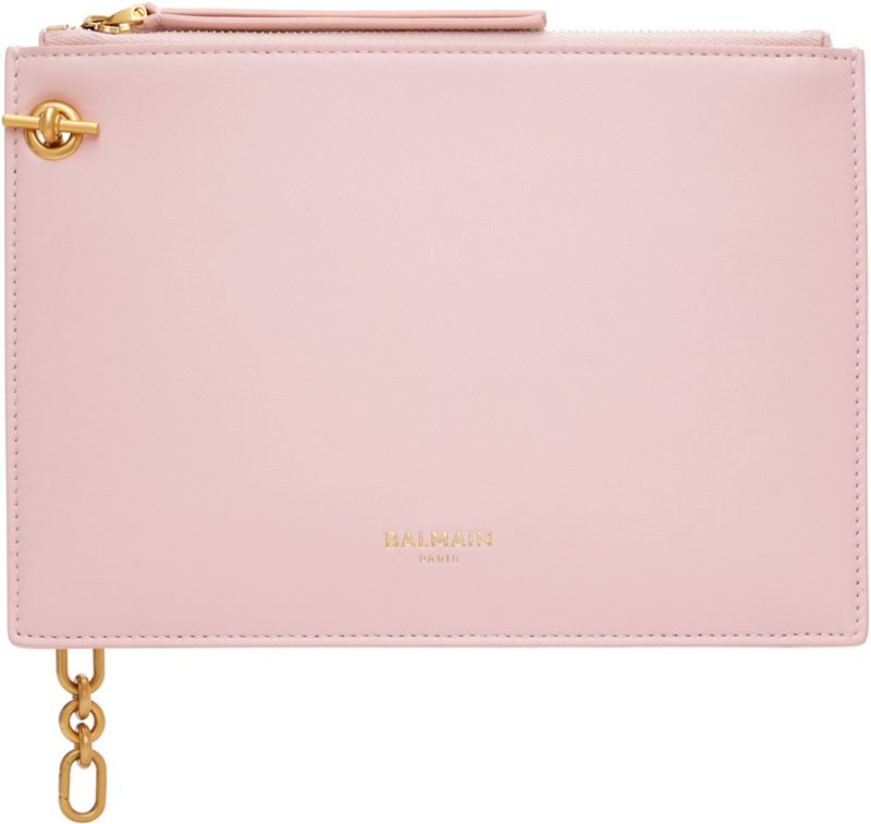 Pink Pulse Zipped Pouch 262251F045001