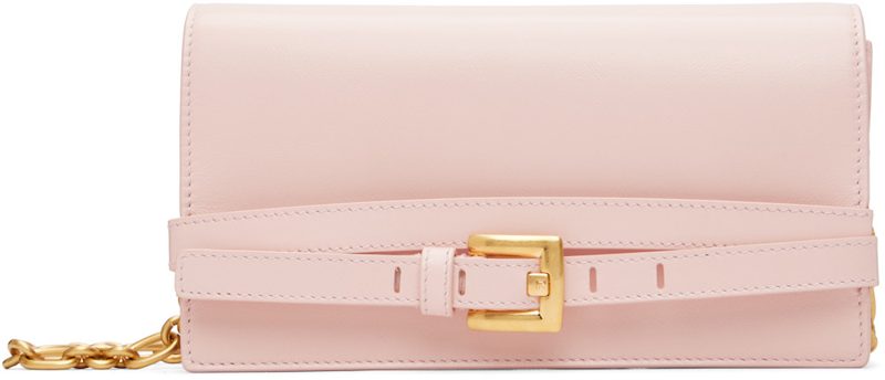 Pink Shuffle Calfskin Wallet Bag 262251F048005