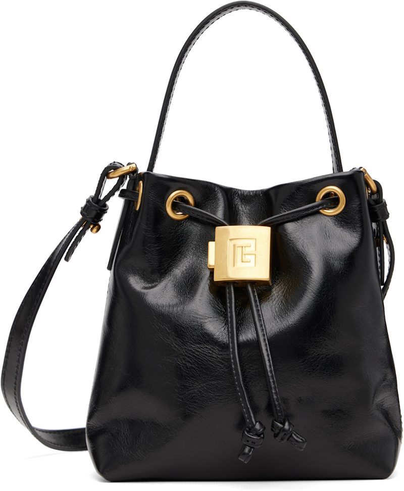 Black Mini Pulse Bucket Bag 262251F048008