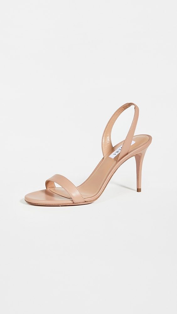 Aquazzura So Nude Sandals 85mm_Powder Pink