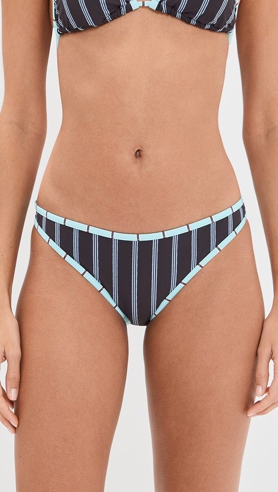 STAUD Coto Bikini Bottoms_Redondo Stripe