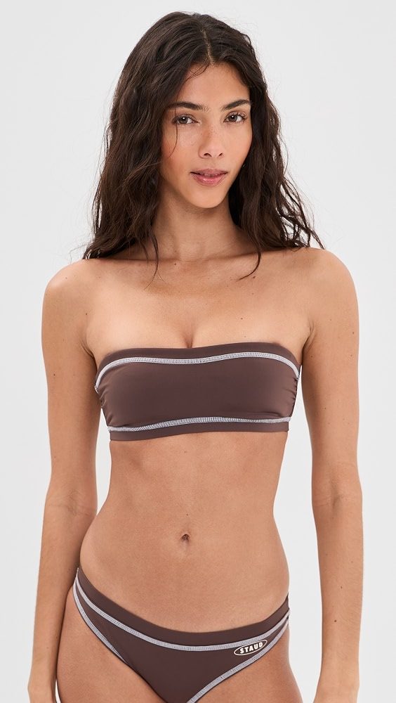 STAUD Sara Bikini Top_Java