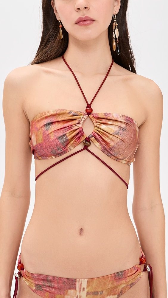Analia Bikini Top_Orange