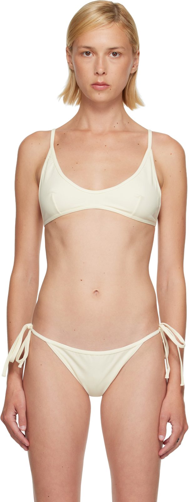 TOTEME [오프화이트] Scoop Bikini Top 261771F105006