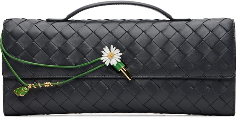 Navy Daisy Closure Andiamo Clutch 252798F044002