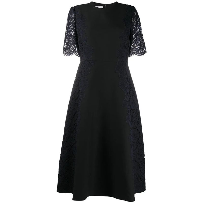 Garavani Garavani Lace Sleeve Dress