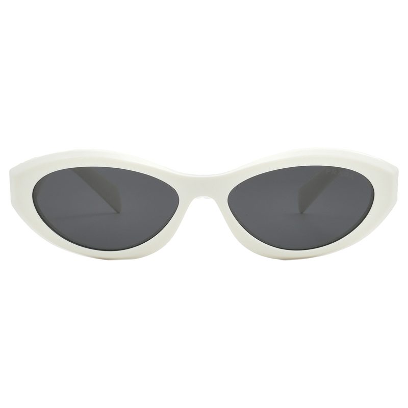 Dark Grey Oval Ladies Sunglasses PR 26ZS 17K08Z 55