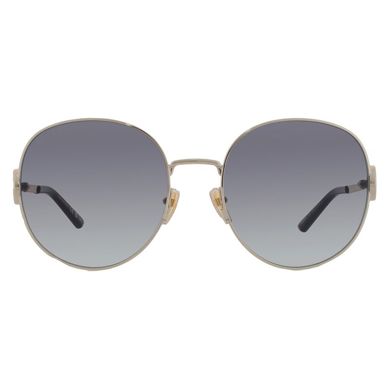 Grey Round Ladies Sunglasses GG2047S 001 58