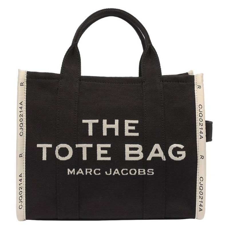 The Medium Jacquard Tote Bag_Black