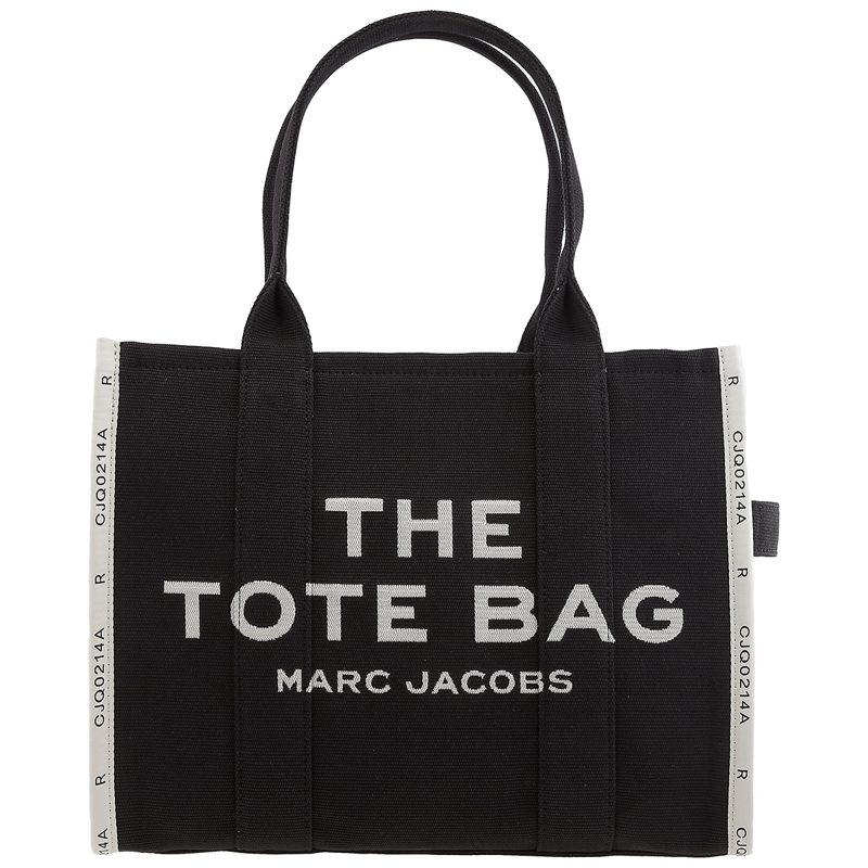 The Large Jacquard Tote Bag_Black