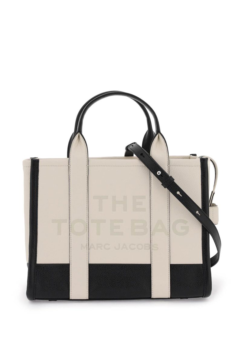 The Colorblock Medium Tote Bag_Ivory