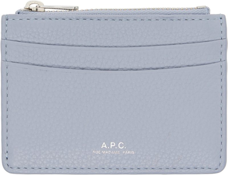 Blue Paris Card Holder 262252M163002