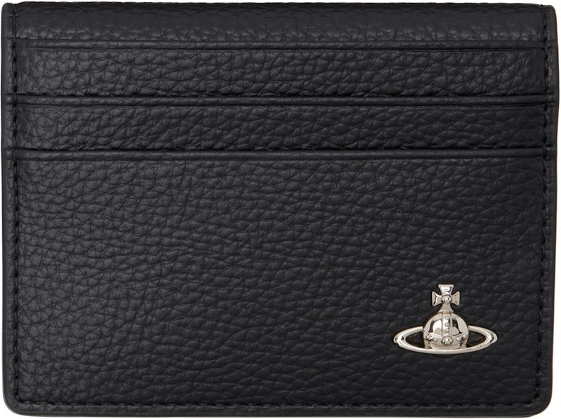 Black Orb Bifold Man Card Holder 262314M163009