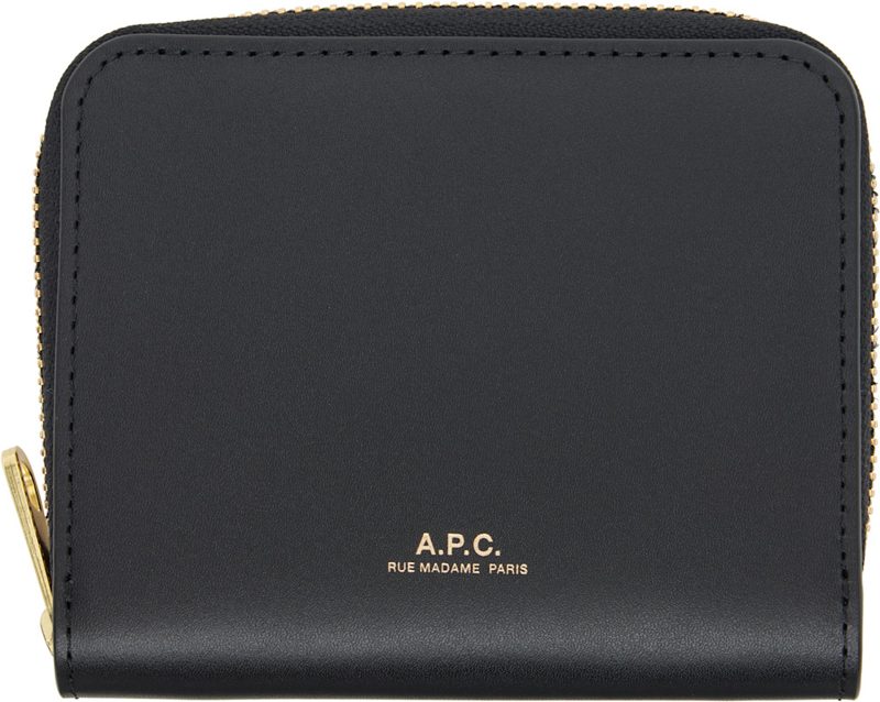 Black Chelsea Zip Wallet 262252F040000